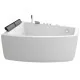  Jacuzzi whirlpool bathtub Spatec Venus izquierda