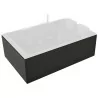 Skirts for kingsize whirlpool bathtub