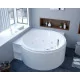 Jacuzzi whirlpool bathtub Spatec Volcano Corner